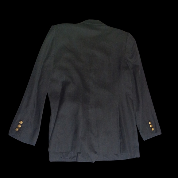 Talbots Women's Blazer – Size 14 Gold Button Detail Blazer Jacket Formal Preppy - Picture 3 of 5